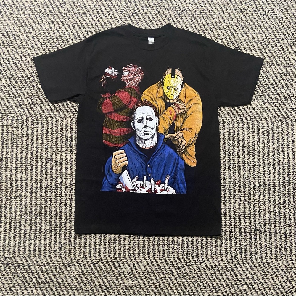 Halloween, Friday the 13th, A Nightmare On Elm Street Mashup Graphic Tee